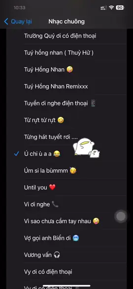Ú chi ù a a 🤣 #hquangtuyn #nhacchuongdienthoai #nhactheoyeucau #ringtone #nhacchuongiphone #baothuc #hquangtuyen 