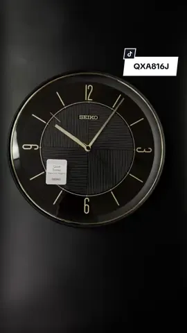 Introducing a new minimalist Seiko Wall Clock, the #QXA816J. Shop this timepiece online now with its quiet sweep second hand feature! #seiko #seikoclocks #seikoclocksph #clocks #wallclocks