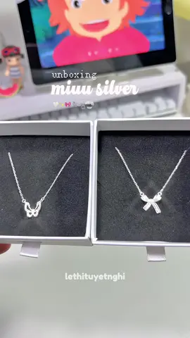xinh quá múc lun 2 cái ✨🎀🧺#trangsuc #goclamdep #xuhuong #unboxing #daychuyen #foryoupage #fypシ #xuhuong #trending #viral #qutangnguoiyeu#miuusilver #upbase #trangsuc 