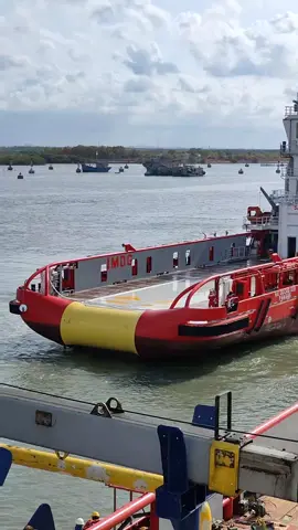 New build Vessel Hai Duong 109, 12000 House Power Just arrived at Vung Tau from China #newvessel #newvessels #ahts #offshore #offshorelife #offshoresupplyvessel #offshorecrew #vietnam #vungtau 