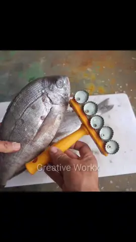 Fish Cleaning Brush #Fish #Cleaning #Brush #fyp #foryou #foryoupage #viral #Workx #Creative #fypシ 
