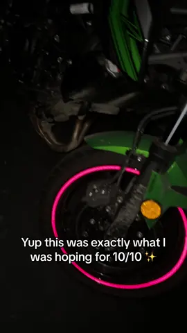 Just got these reflective tape stickers to put on my rims and they look sick af 🫡✨ #motorcycle #bikergirlsoftiktok 