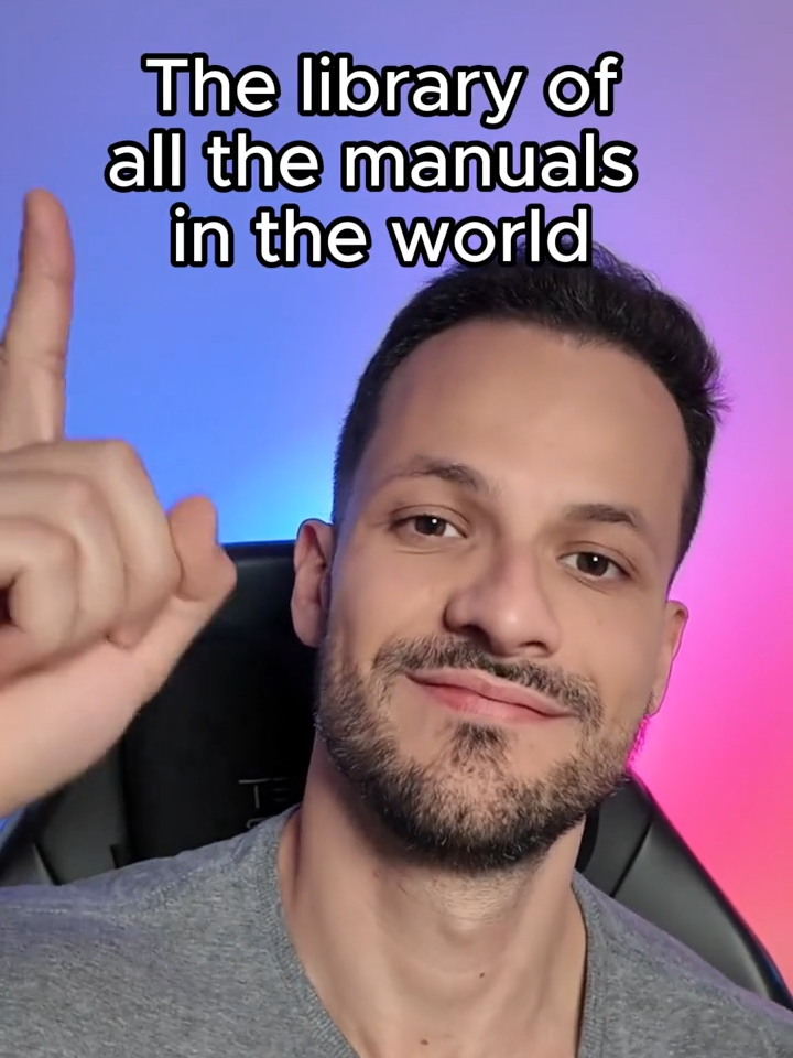 This website has ALL manuals in the world!  #31 #LifeHack #powerfulwebsites #electronics #gadgets #technology #DidYouKnow #website