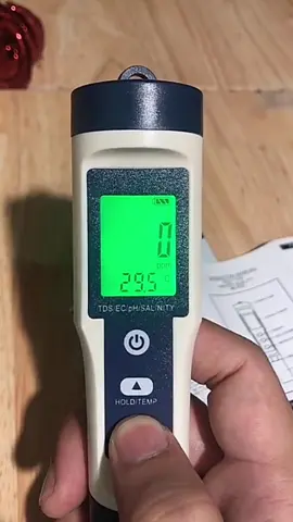 Rất OK! Bút kiểm tra chất lượng nước, đo độ mặn nước 5 là 1 pH/TDS/EC/độ mặn/nhiệt độ, kèm theo 3 gói pH tiêu chuẩn #butkiemtrachatluongnuoc #butkiemtraph #minhshop