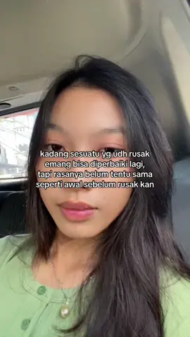 makanya jangan dirusak