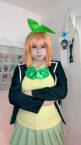 Good morning everyone 🧡 #yotsubanakanocosplay #thequintessentialquintuplets #yotsubanakano #cosplay 
