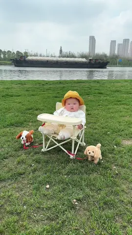 Dắt thú cưng đi hóng mát #viaconcung #viaconyeu #babycutevideos 