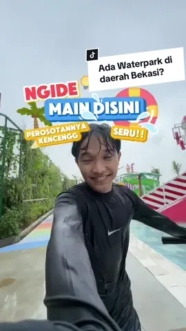 Perosotan kuning sih aseliiii kenceng bangett kaya kereta woosh!! @Harumabay.Waterpark #HarumaBayWaterpark   