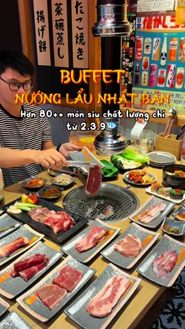 Quán buffet nướng Nhật siu siu ngon và xịn mà tui mới tìm ra nè 💕  #dicungluoi#reviewsaigon#diadiemsaigon#saigonfood#reviewanngon#saigonangi#reviewanuongsaigon#diadiemanuong#anngonmoingay#buffetnuong#thitnuong#yakimono  
