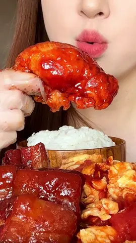 #CapCut mukbang cơm nhà 3 món #credouyin #mukbang #xuhuong #video #doanngon #food #viral #food #asmr #homnayangi #niuniu 