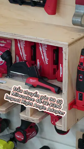 Trên tay đầu chuyển góc Milwaukee 48-32-2390 On Hand Impact Right Angle Adapter #tools #review #onhand #test #milwaukee #ryobi #bosch #dewalt #kobalt #snapon #husky  #toolszone #toolszonereview #DIY #xuhuong #trend 