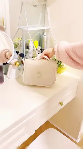 Toiletry large bad hanging cosmetic storage make up travel pouch waterproof  organizer washbag #toiletry #toilerybag #toiletryorganizer #organizer #organize #travelbag #fyp #travel #bag #foryou 