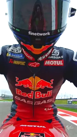 Eyes on the prize, throttle to the max 🏍️💨 #MotoGP #pedroacosta