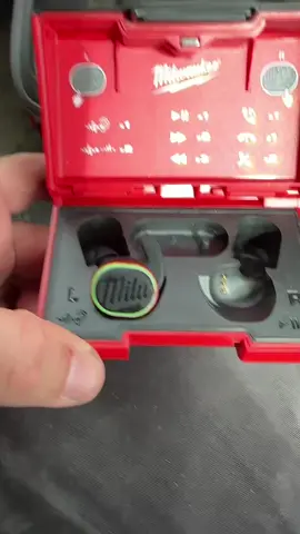 New Milwaukee ear defenders!! #electrician #milwaukee 