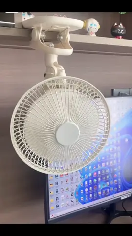 Quạt Tích Điện Để Bàn  Kẹp Bàn#xuhuongtiktok #quattichdien #quatkep 