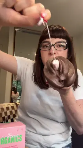 hw long can you keep a tampon in for? #tampon #tampontips #periodtok #periodtips Always read the label and follow the directions for use. Shown: Moxie Organics regular tampons (approx. 11g absorbency) for medium flow.