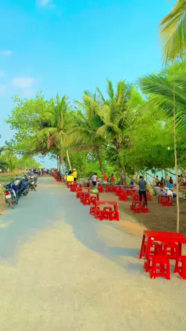 📍Bờ kè Ninh Thới Cầu Kè bạn đã đẻn đây chưa #mộtthoángquêhương #biển #travel #tràvinh 