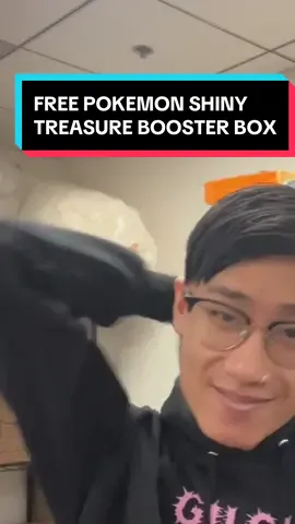 Shipping a FREE Pokemon Shiny Treasure EX Booster Box ✨🙌🏻 #pokemon #pokemoncards #pokemontcg #tiktokshopspringsale 