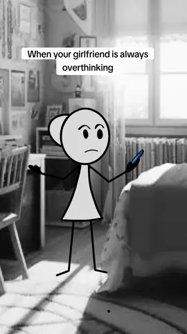 When your girlfriend is always overthinking😀 #blockblast #girlfriend #wife #husbandwife #dating #Relationship #animation #foryourpage #viral #crazygirlfriend 
