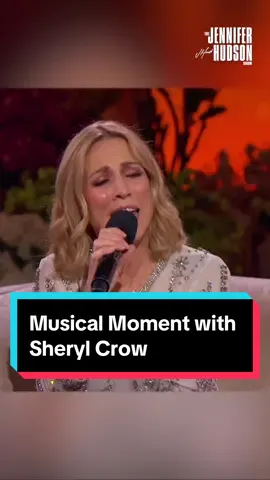Soaking up every second of this musical moment ☀️ @Sheryl Crow #thejenniferhudsonshow #jenniferhudson #sherylcrow #soakupthesun #jhud 