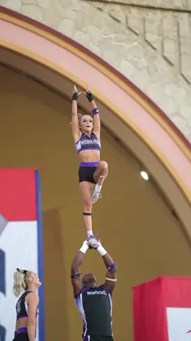PARTNER STUNT CHAMPS 🏆💜 vc: @Nick Prak #winninginrebel #rebelindaytona #rebeloncampus 