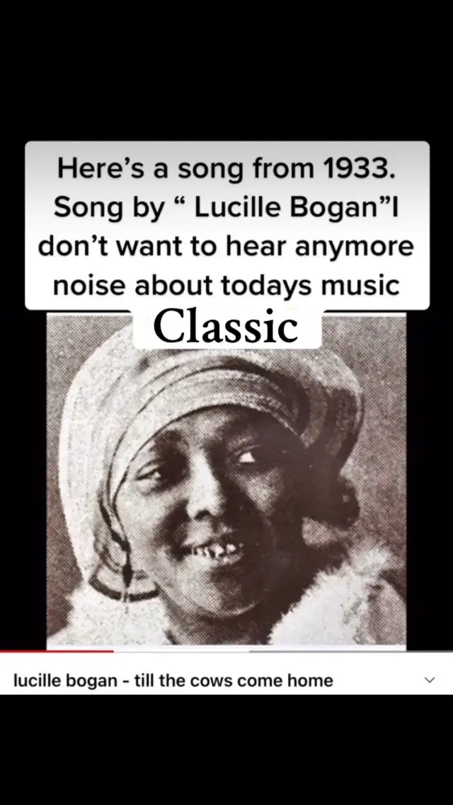 lucille bogan - till the cows come home. #classic #classicmusic #classicsong #music #song #vintage #cowscomehome #lucille #fyp #fypage #foryou #foryoupage 