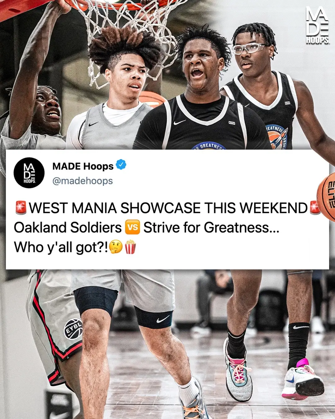 #brycejames #ajdybantsa #tyranstokes #lebron #aau #basketball 