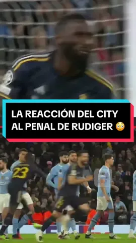 ¡DESAZÓN TOTAL! 😔 #Rudiger sentenció la clasificación de #RealMadrid y provocó la bronca de todo #ManchesterCity 🔥⚽️ 👉 Mirá la #ChampionsLeague en @Star+ Latinoamérica  #TikTokDeportes #RMA #ManCity #Champions #Futbol
