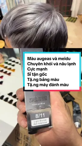 Màu augeas và meidu  Chuyên khói và nâu lạnh  Cực mạnh  Sỉ tận gốc Tặ.ng bảng màu Tặ.ng máy đánh màu #mptoc2916 #LearnOnTikTok #longervideos #maukhoidep #maunhuomaugeas #mauaugeas #augeas #mau_augeas #maukhoi_augeas #oxyaugeas #oxyrq #maumeidu 