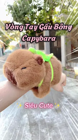 🤭Hội mê #Capybara thì khum thể bỏ qua items này ...😉 #nhocdian #nhocthudaumot #nhocbuonmethuot.