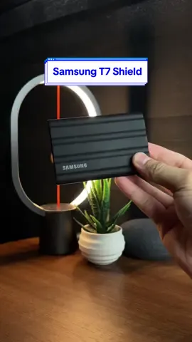 This is SAMSUNG SSD T7 Shield 3.2 in black color (it comes in other colors, beige and blue) Since I graduated from my bachelors degree, and want to keep some of my memories during my college journey, I chose this Samsung SD that proves to be reliable and secure.  It comes in Solid State Drive (SSD), rugged design and advanced outer elastomer which adds extra durability to even endure a 9.8 foot drop. Also, it has a IP65 rating for dust and water resistance. Lastly, it can transfer massive files in seconds (Sequential read/write speed of up to 1,050/1,000 Mb/s). Amazing!!! Another reason why I chose this SSD is because I recently got my self an iPad Pro M2. I think I might be needing it when I start editing on my iPad and doing contents which makes my files more organized and easy to transfer from one device to another. So, If you are the kind of person who pays a lot for a monthly subscription in a cloud storage, then this video might be for you. So guys, what SSD are you currently using and why? Did I made the right decision? Please share your thoughts and experiences in the comment section. Thanks for sharing!  #samsung #samsungssd #ssd #iPadpro #ipad #Tech #portablessd #solidstatedrive #t7shield