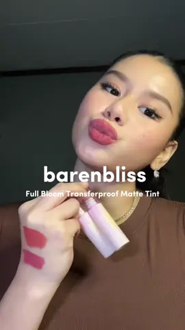 finally found a long lasting light weight matte lip tint 🙉✨ @barenbliss_ph  #barenblissph #kbeauty #mattetint #lippie #grwm #xandrarecos