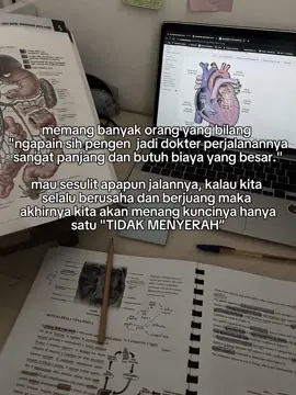 sikap yang paling disukai iblis adalah yang langsung menyerah.. #xyzbca #fyp #kedokteran 
