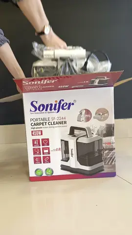 ✅Sonifer portativ tozsoran  Gücü: 450W Böyük tutumlu 1080ml su çəni,  800ml tullantı su çəni.👍🏻