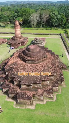 Candi Muara Takus . . 📍XIII Koto Kampar, Riau . . #kampar #riau #drone #pesonaindonesia #dji #fyp