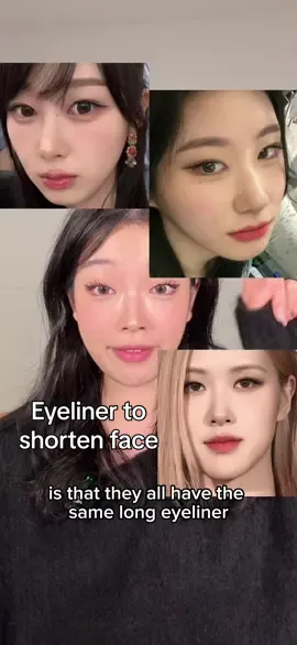 Did you know you can shorten your face with eyeliner?! The eyeliner tutorial thats going to change your life! #kpopmakeup #koreanmakeup #eyemakeup #Eyeliner #longface #idolmakeup #eyelinertutorial 