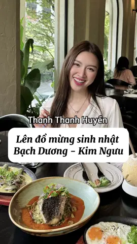 Tháng này đi sinh nhật Bạch Dương - Kim Ngưu liên tục luôn #MCThanhThanhHuyen #thanhthanhhuyen #fashion #goclamdep #phoido #tiktokgiaitri #foodreview 