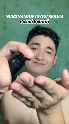 Best Whitening Product Niacinamide Glow Serum! Gusto kong part yung lumiit tlga mga pores 😭 #acnetreatment #whiteningskin #darkspots #oily 