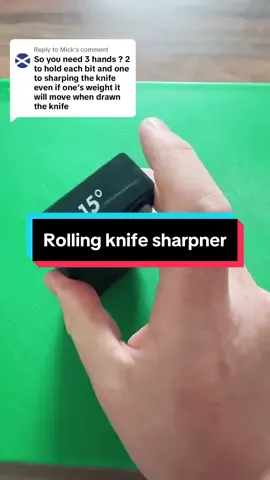 Replying to @Mick #TikTokMadeMeBuylt #TikTokShop #knifesharpener #knifesharpening #chef #cheflife 