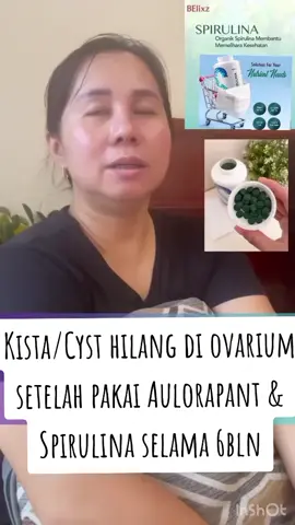 Kista/Cyst hilang di ovarium setelah pakai Aulorapant & Spirulina selama 6bln #sarafkejepit #sakitpinggang  #kista #cyst #mioma  #aulorapantswithkodenshi #celanawanita #spirulina #belixzspirulina  #farinfraredtherapy #celananyaman #aulora #auloranadia #auloraseries 