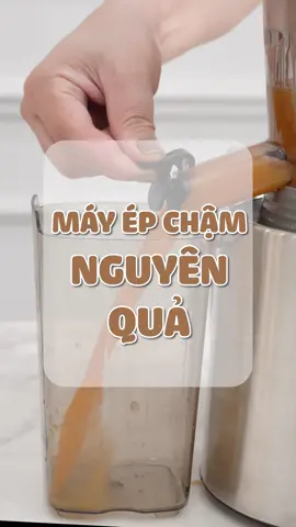 Máy ép chậm nguyên quả mà lại còn vắt được cả cam chỉ có ở ngà CHEF CHEÈ #mayepcham #mayepnguyenqua #chef 