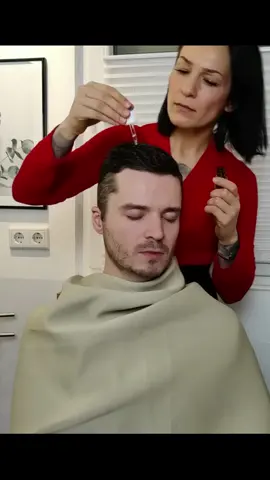 Can this serum stimulate hair growth? #femaleasmr #asmr #hairgrowth #hair #asmrroleplay #hairgrowthtips #hairdresser 