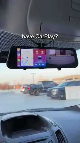 This is the best rearview mirror ever😱 #caraccessories #dashcam #tiktokmademebuyit 