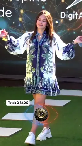 Franceska Murati wearin Zimmermann Dress (1,550€), Prada Shoes (990€) and Fendi Earrings (320€) #franceskamurati #zimmermann #prada #fendi #bigbrothervipalbania #bbvipal 