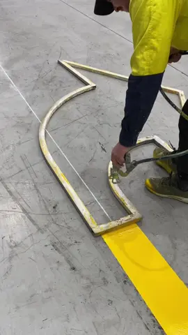 Road Marking Satifying #roadmarking #roadpainting #road #asmr #satisfying #oddlysatisfying #fyp #foryou 