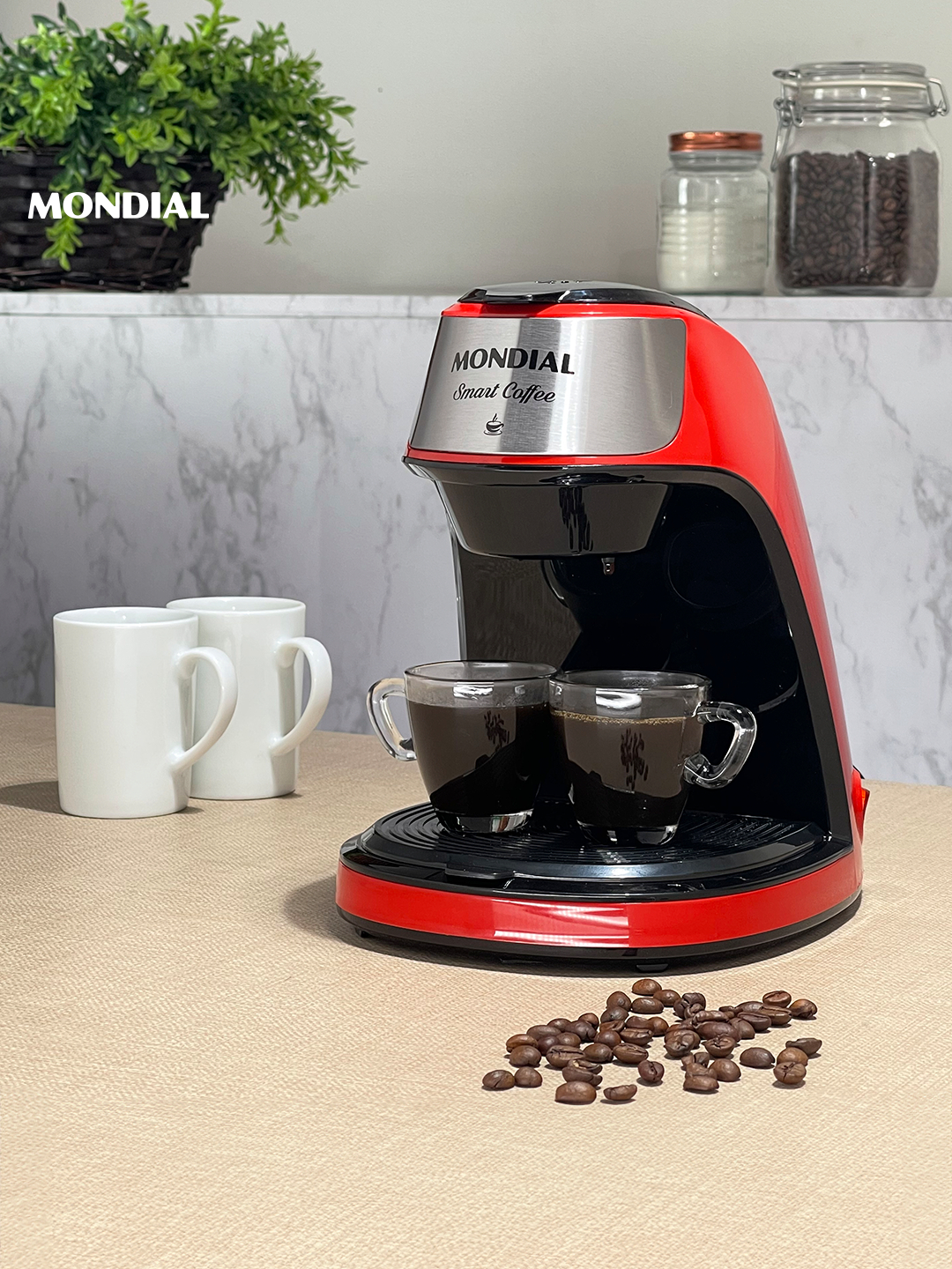 Cafezinho para dois, por favor. ☕☺️ Desperte seus sentidos com a Smart Coffee, a cafeteira com 2 xícaras da Mondial! Com um design contemporâneo e funcionalidade impecável, ela é perfeita para preparar dois cafés na medida certa, direto na xícara. Ideal para aqueles momentos em que precisamos de um impulso rápido e saboroso. Marque aqui a pessoa com quem você vai compartilhar essa segunda xícara de café. ✨ #MondialBR #SmartCoffee #MomentosEspeciais #Cafeteira