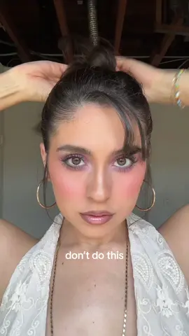 Short hair hack for a fuller-looking bun🎀 #shorthairstyles #shorthair #hairhacks #easyhairhack #hairtok 