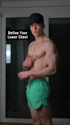 Define Your Lower Chest 🔥 Follow for more #chestworkout #chest #workout 
