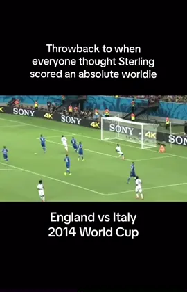 Raheem Sterling ghost goal vs Italy for England at the 2014 world cup brazil #football 