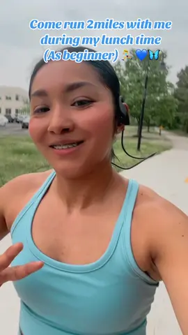 The weather was perfect for today’s run🌳🌱🏃‍♀️💨 #runninggirl #Running #runningtips #begginerrunner #fy #parati #MomsofTikTok 